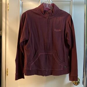 Vintage Reebok zip up jumper size MEDIUM